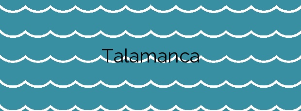 Información de la Playa Talamanca en Eivissa
