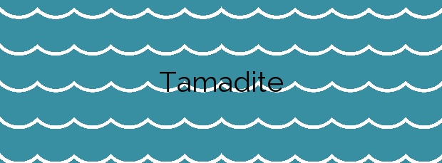 Información de la Playa Tamadite en Santa Cruz de Tenerife