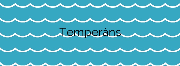 Información de la Playa Temperáns en Cangas