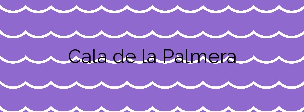 Información de la Cala de la Palmera en Alicante
