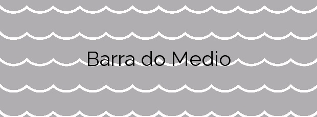 Información de la Playa Barra do Medio en Ponteceso