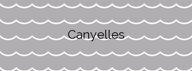 Información de la Playa Canyelles en Lloret de Mar