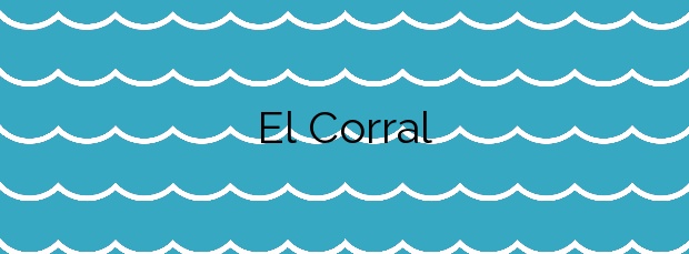 Información de la Playa El Corral en Cartagena
