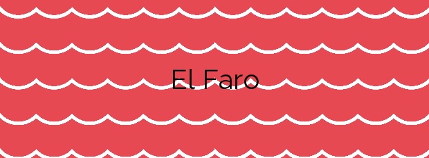 Información de la Playa El Faro en Cullera