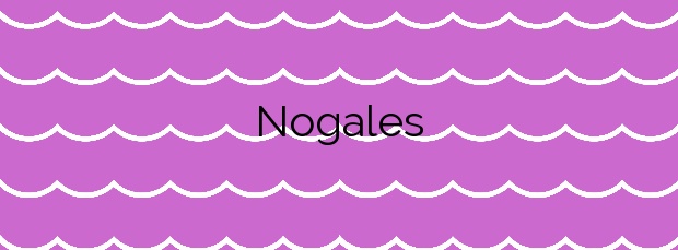 Información de la Playa Nogales en Puntallana