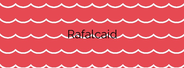 Información de la Playa Rafalcaid en Gandia