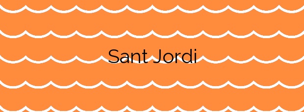 Información de la Playa Sant Jordi en L’Ametlla de Mar